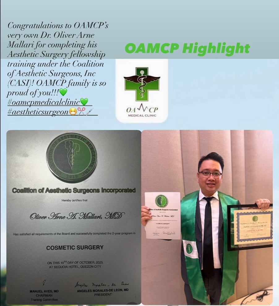 Dr. Oliver Arne Mallari CASI Fellowship